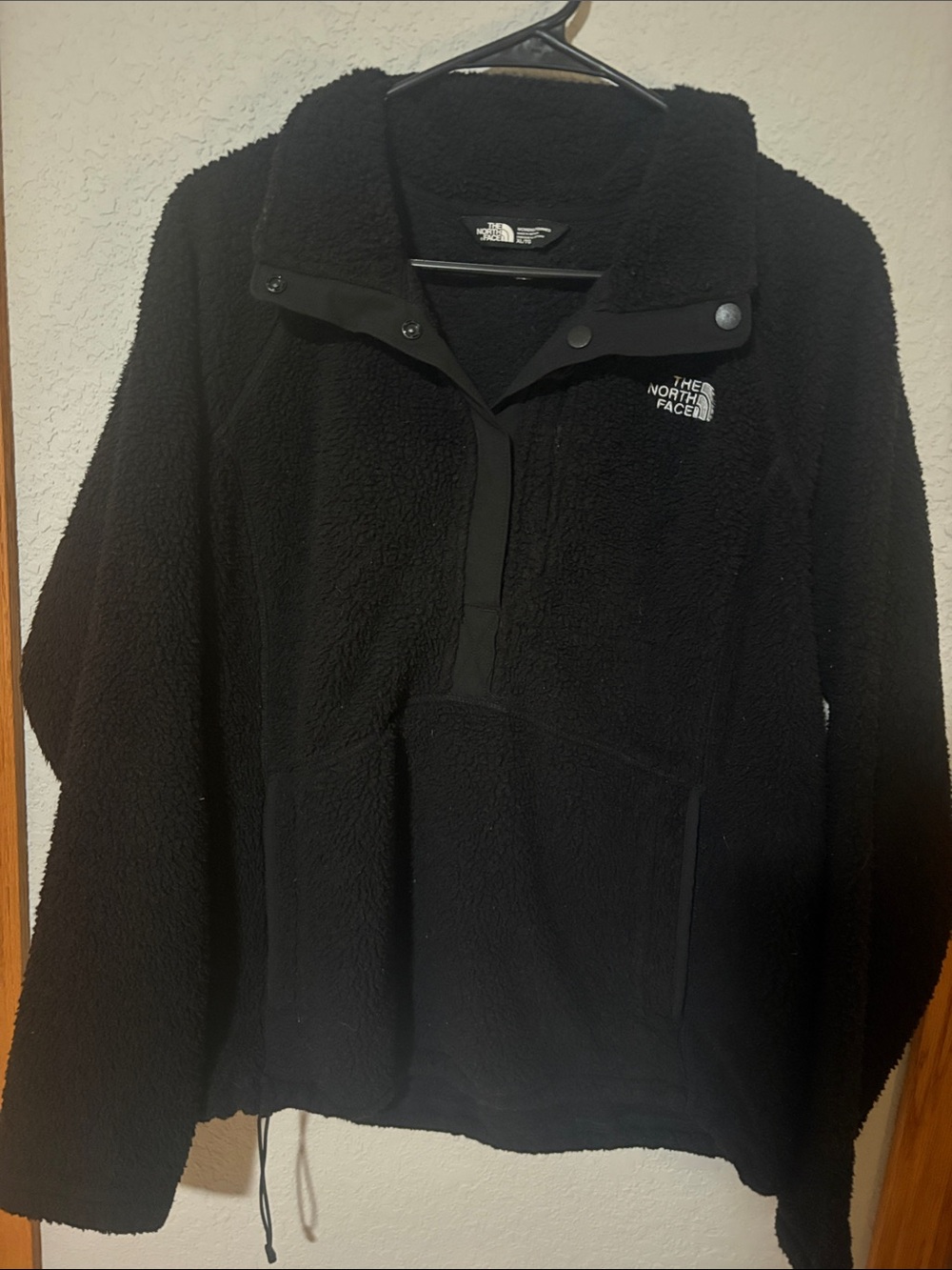 Black Sherpa Pullover - The North Face